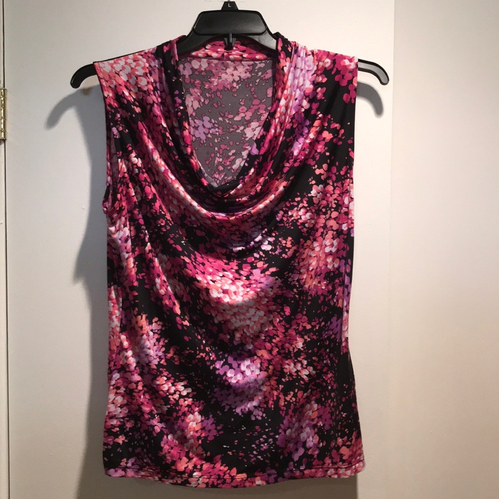 Cowl neck blouse